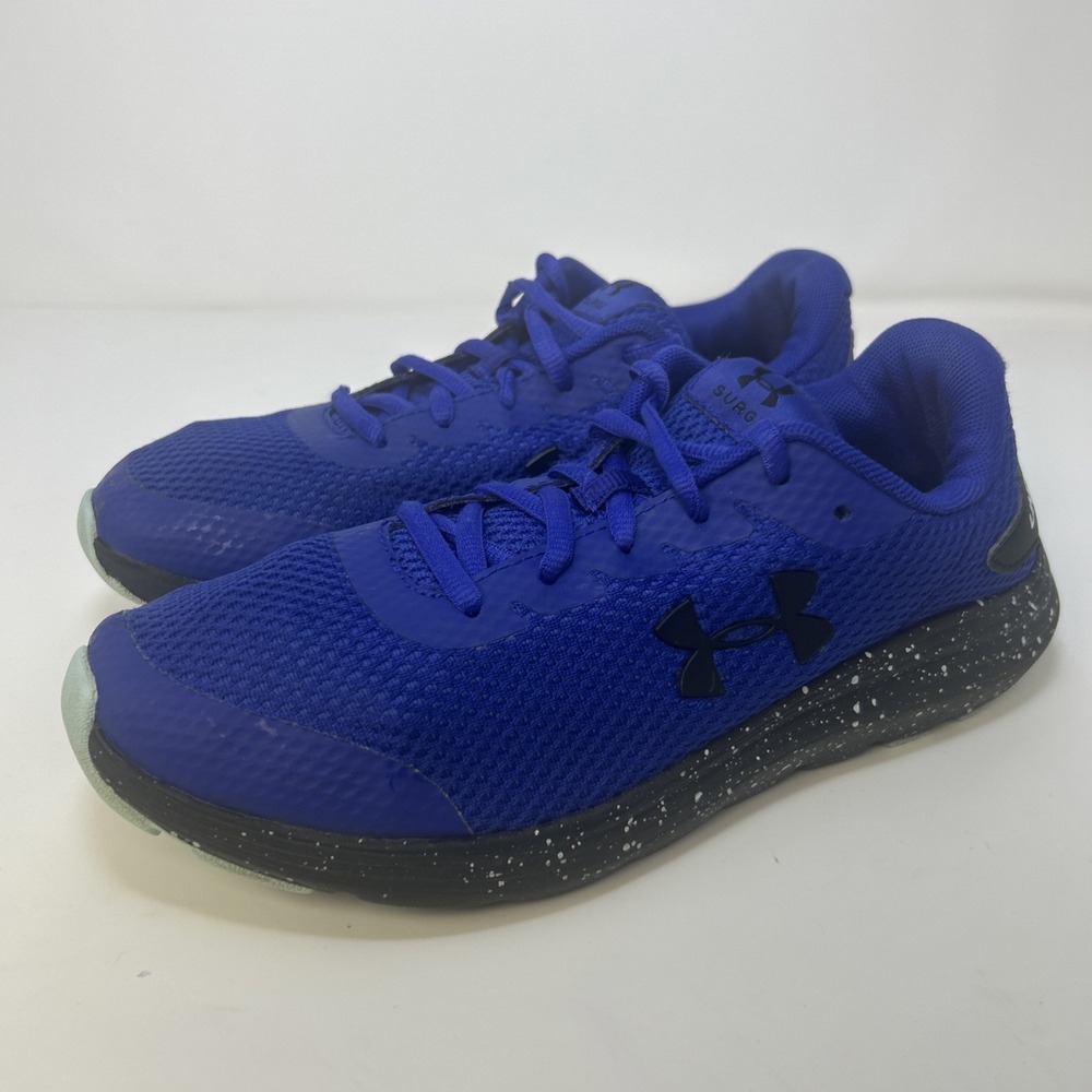 Under Armour Surge 2 Fade Running Shoes Youth Size 6Y Ultra Indigo/Black